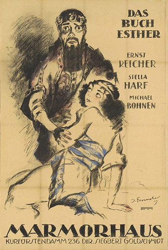 Movie poster for Das Buch Esther (1919)