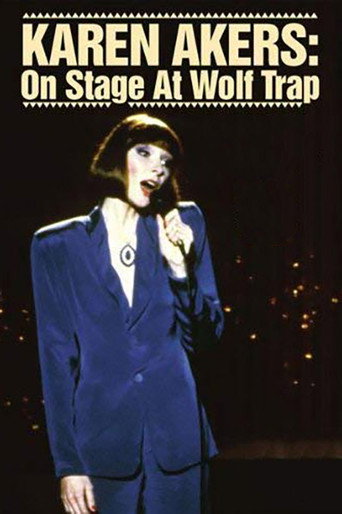 Movie poster for Karen Akers: On Stage at Wolf Trap (1987)