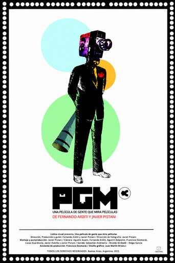 Movie poster for Una pelicula de gente que mira peliculas (2012)