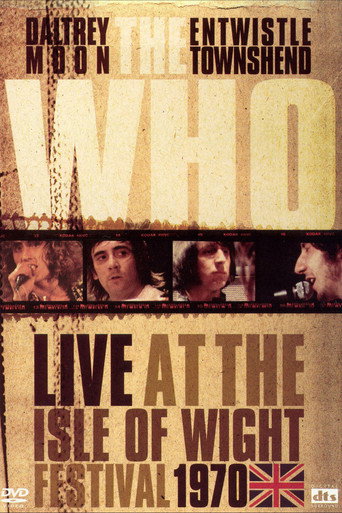 Movie poster for Listening to You: The Who Live at the Isle of Wight (1998)