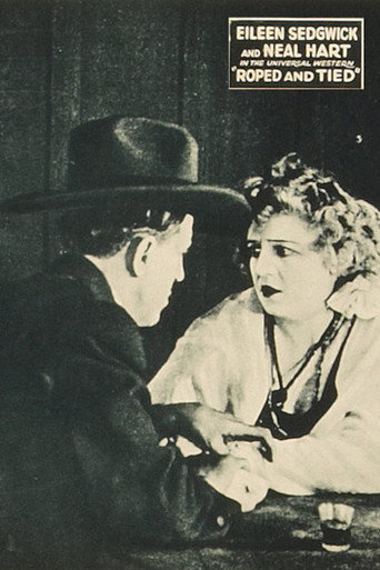 Movie poster for Roped and Tied (1918)
