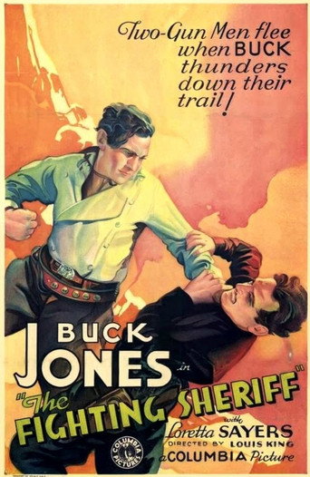 Movie poster for The Fighting Sheriff (1931)