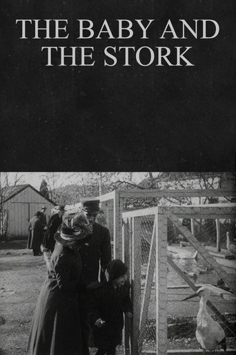 Movie poster for The Baby and the Stork (1912)