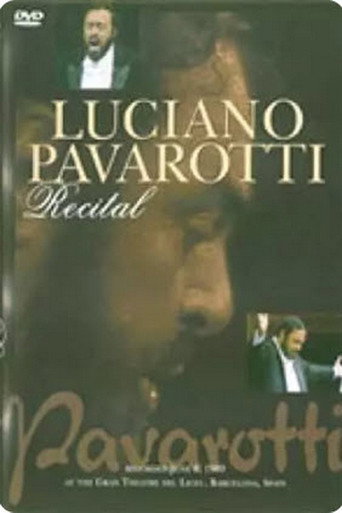 Movie poster for Luciano Pavarotti: Recital in Barcelona (1980)