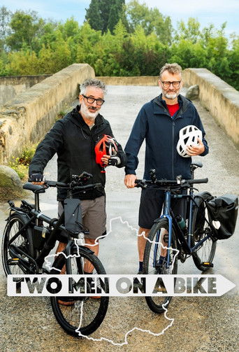 Two Men on a Bike poster