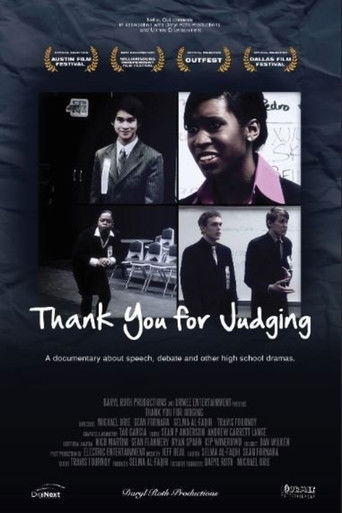 Thank You for Judging poster