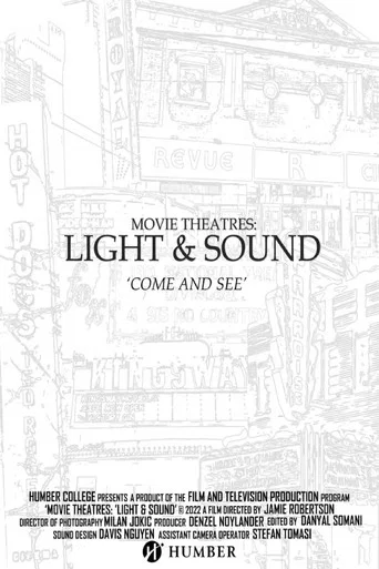 Movie poster for Movie Theatres: Light & Sound (2022)
