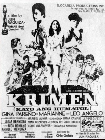 Movie poster for Crime (1974)