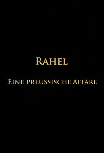 Rahel-Eine preussische Affäre poster