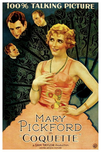 Movie poster for Coquette (1929)