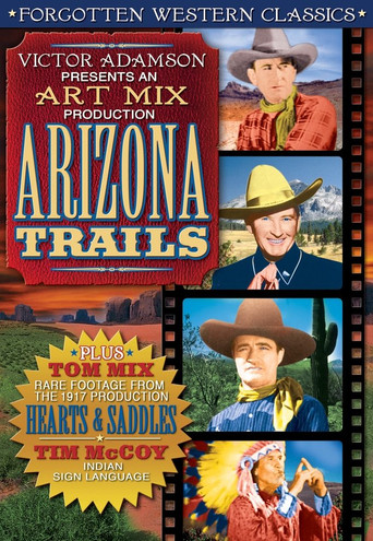Movie poster for Arizona Trails (1935)