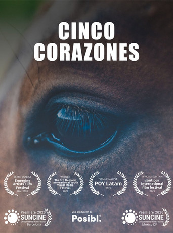 Cinco Corazones poster