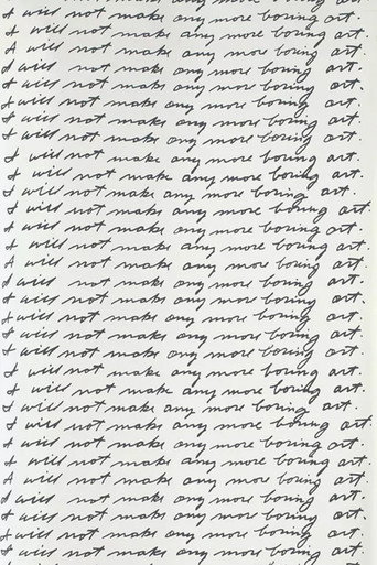 Movie poster for I Will Not Make Any More Boring Art (1987)