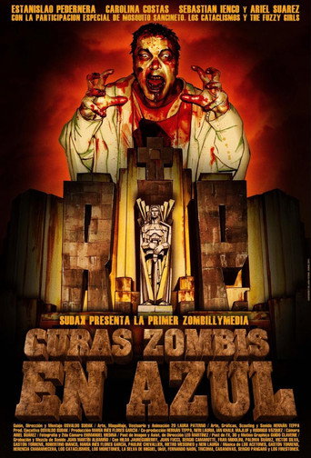 Movie poster for Curas zombis en Azul (2013)