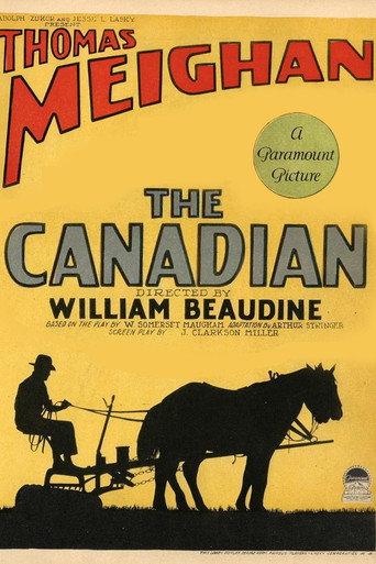 Movie poster for The Canadian (1926)