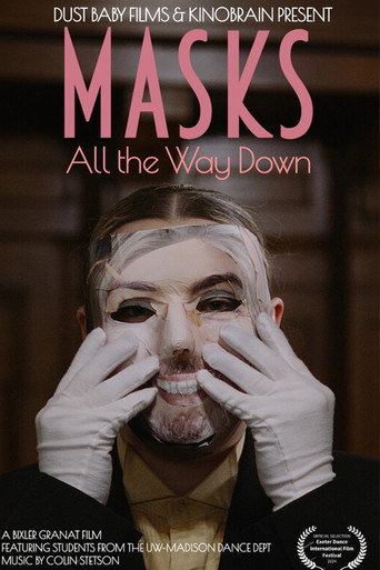 Movie poster for Masks All the Way Down (2025)