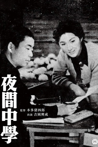 Movie poster for Night School (1956)