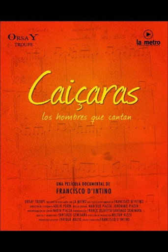 Movie poster for Caiçaras, los hombres que cantan (2011)