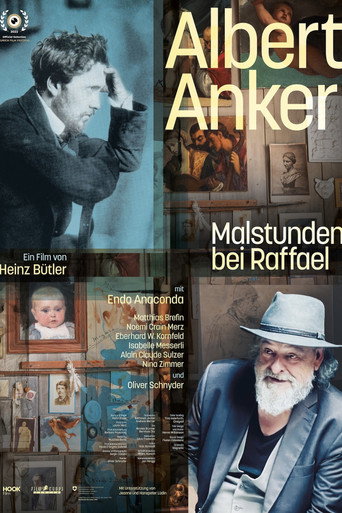 Movie poster for Albert Anker. Malstunden bei Raffael (2022)