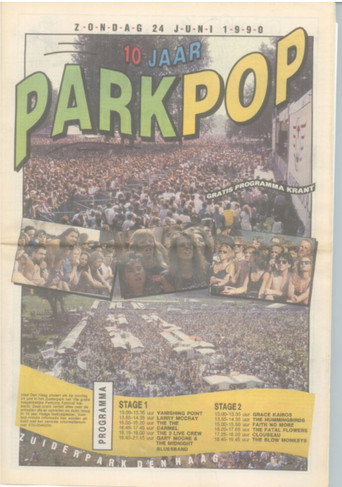 Movie poster for Faith No More: Parkpop Festival (1990)