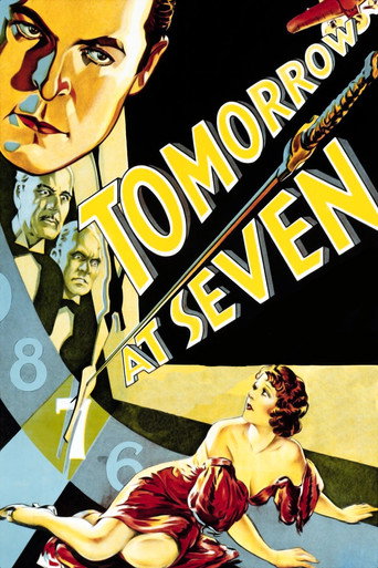 Movie poster for Tomorrow at Seven (1933)