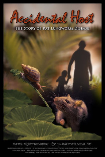 Movie poster for Accidental Host: The Story of Rat Lungworm Disease (2022)
