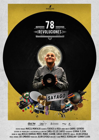 Movie poster for 78 Revoluciones (2018)