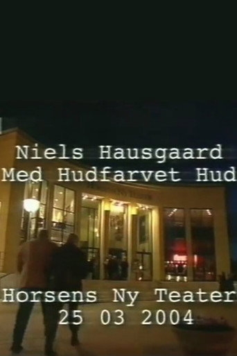 Niels Hausgaard: Med hudfarvet hud poster