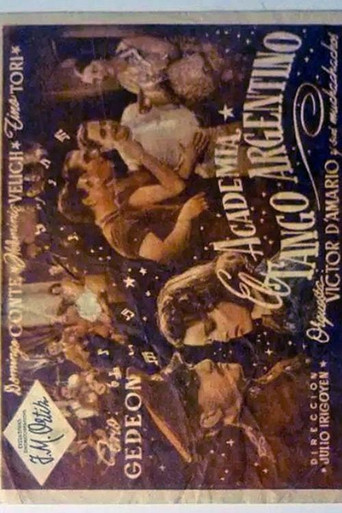 Movie poster for Academia "El Tango Argentino" (1942)