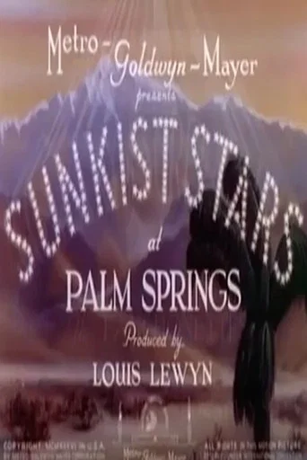 Movie poster for Sunkist Stars at Palm Springs (1936)