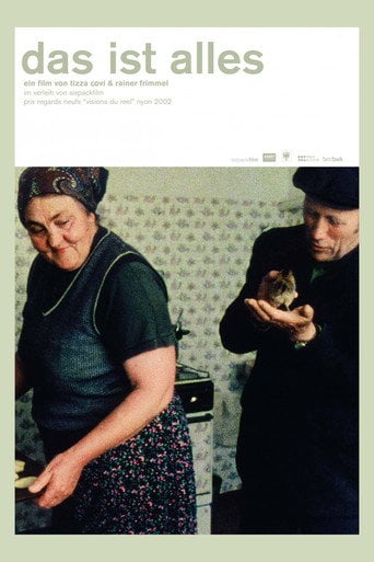 Movie poster for Das ist alles (2001)