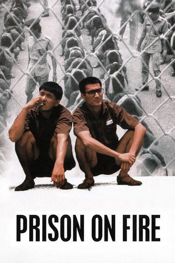 Movie poster for Prison on Fire (1987)