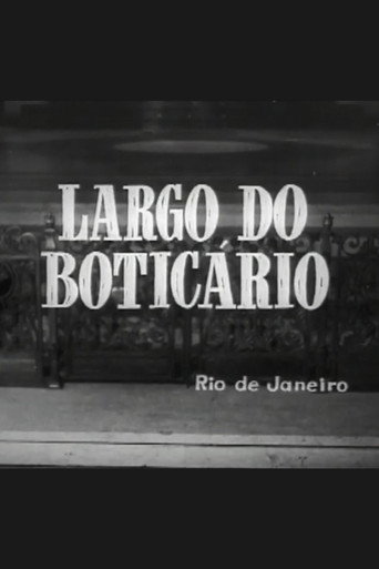 Movie poster for Largo do Boticário (1958)
