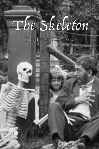 Movie poster for The Skeleton (1912)