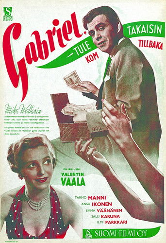 Gabriel, tule takaisin poster