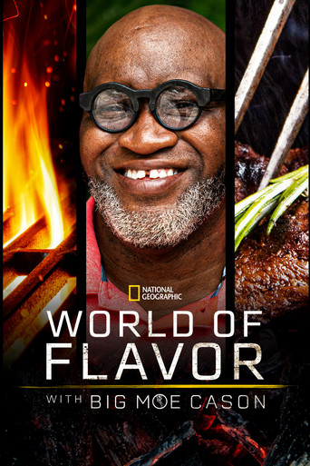 Series poster for World of Flavor with Big Moe Cason (2022)