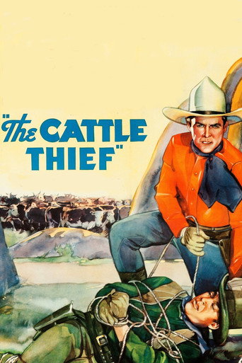 Movie poster for The Cattle Thief (1936)