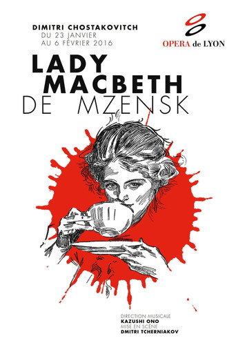 Movie poster for Chostakovitch: Lady Macbeth de Mzensk (2016)