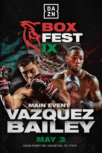 Movie poster for Edward Vazquez vs. Daniel Bailey (2024)