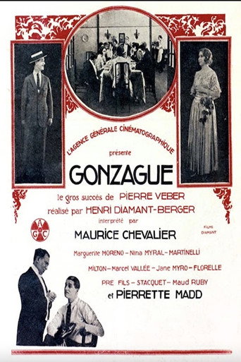 Movie poster for Gonzague (1923)
