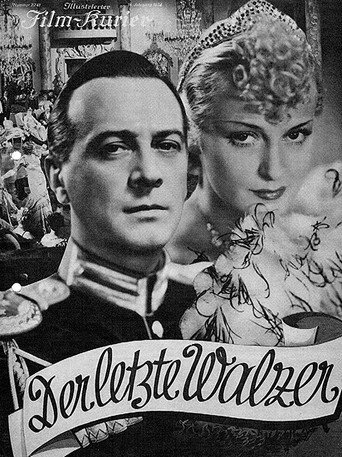 Movie poster for Der letzte Walzer (1934)