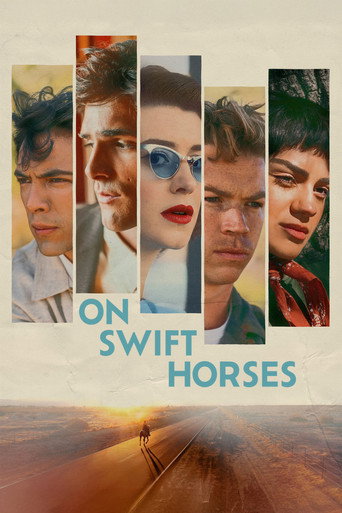 Movie poster for On Swift Horses (2025)