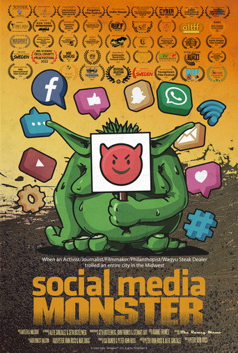 Movie poster for Social Media Monster (2022)