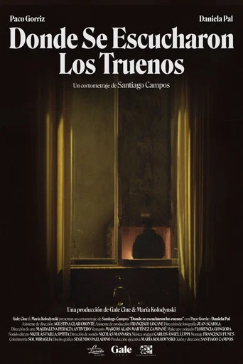 Movie poster for Where thunders were heard (2021)