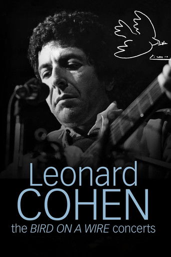 Leonard Cohen: The Bird on a Wire Concerts poster
