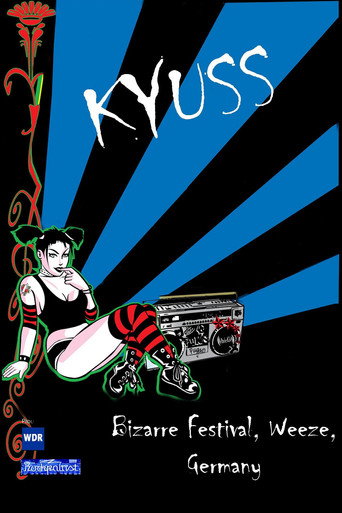Movie poster for Kyuss - Bizarre Festival, Weeze, Germany (1995)