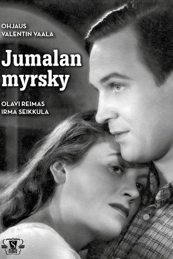 Jumalan myrsky poster