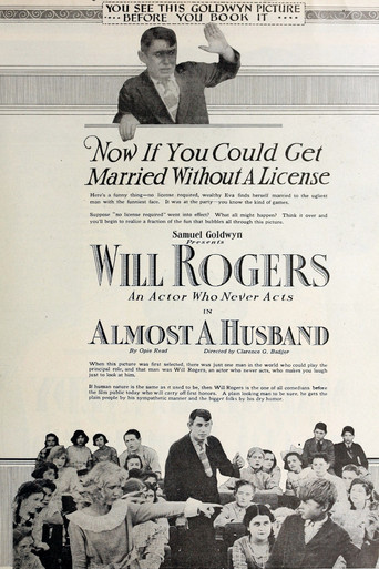 Almost a Husband poster