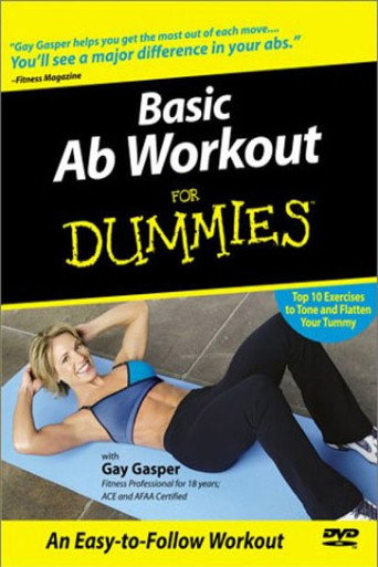 Movie poster for Basic Ab Workout for Dummies (2002)