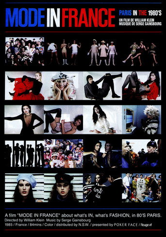 Movie poster for Mode in France (1985)